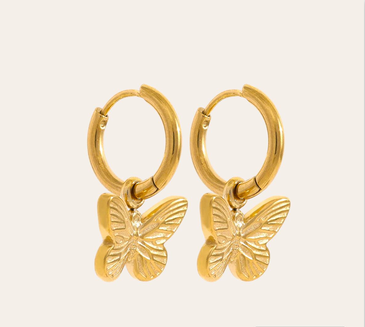 HOOP EARRINGS-Glimmer Poise