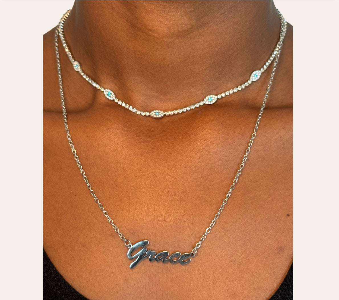 CUSTOMIZED NECKLACE-Glimmer Poise