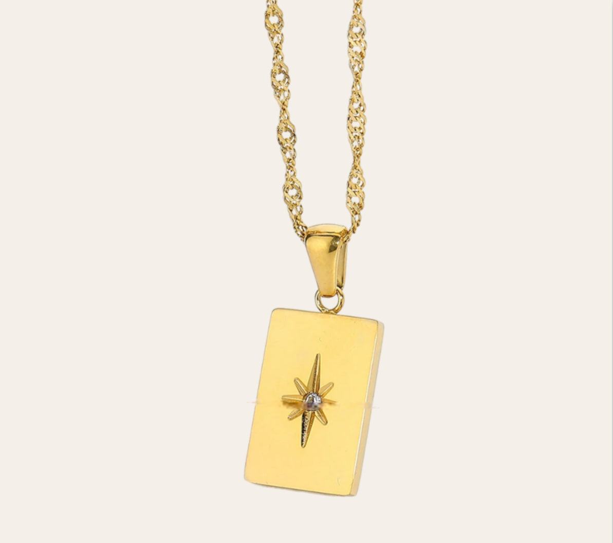 MALIKA NECKLACE-Glimmer Poise
