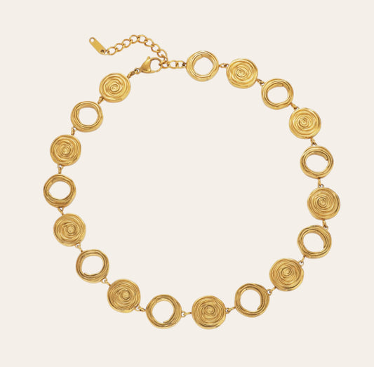 CHUNKY CHARM NECKLACE-Glimmer Poise