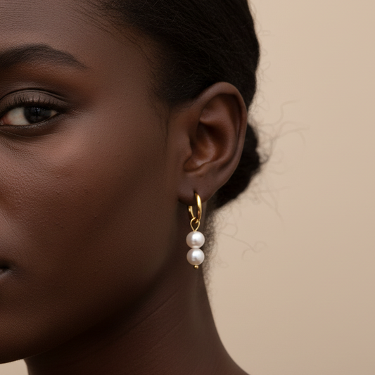 MAYA PEARL EARRINGS